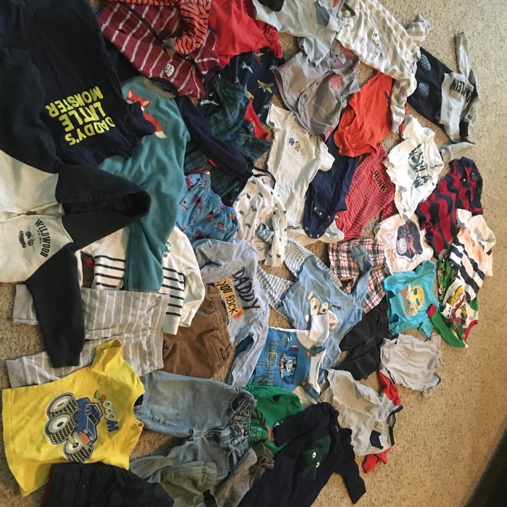 Lot of boy clothes
